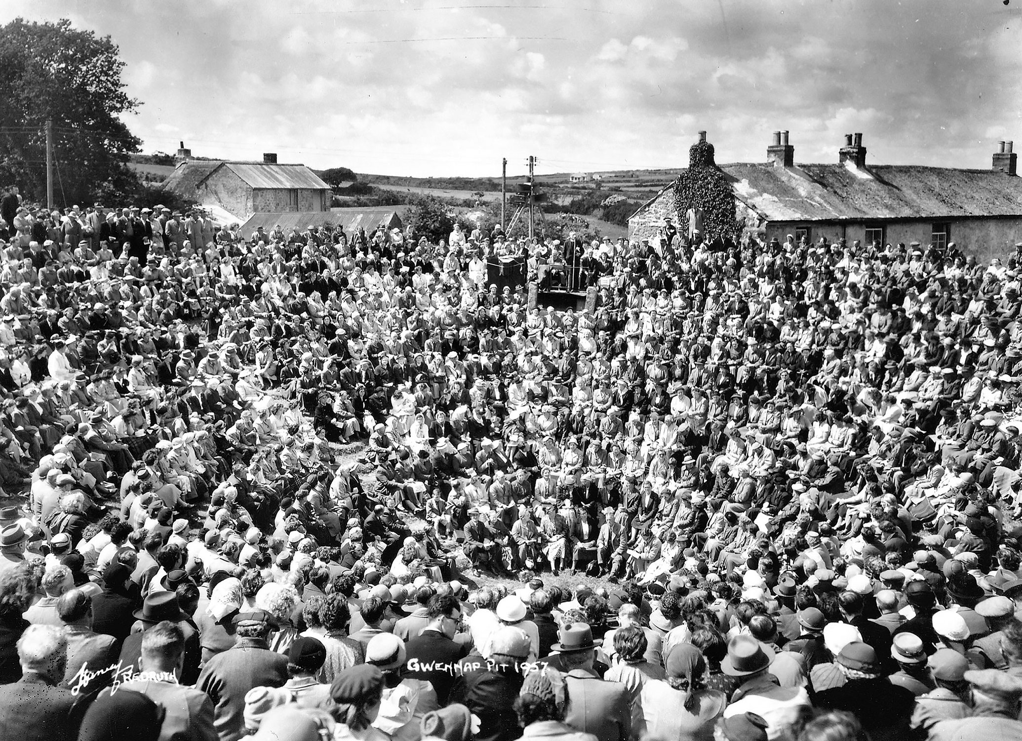 Gwennap Pit, Cornwall 1957