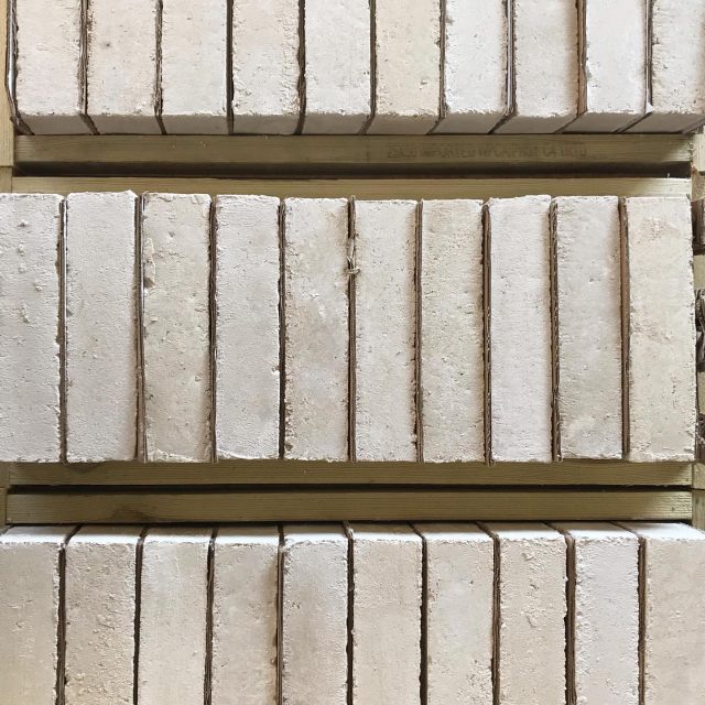 Our prototype waste bricks are heading off to mainland Europe, for further testing and experimental construction techniques. ♻️🏗🧱🔬Have a great trip! Wish I was going with you. #buildingcraft #lwsjournal #experimentalbuilding #brick #bricklove