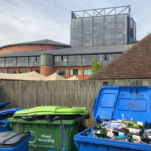 Really happy to have started our work @glyndebourne for a project run by @bakerbrown_studio. We are currently collecting the Glyndebourne glass waste, which will be crushed and transformed into bespoke building materials and features for a new permanent pavilion within the gardens. We are also collecting raw excavated chalks, clays and plant materials from the surrounding estate. 🍾 🍹 🍺 🍷 ♻️♻️♻️ #architecture #reuse #wasteisaresource #glyndebourne #southdownsnationalpark #lwsjournal