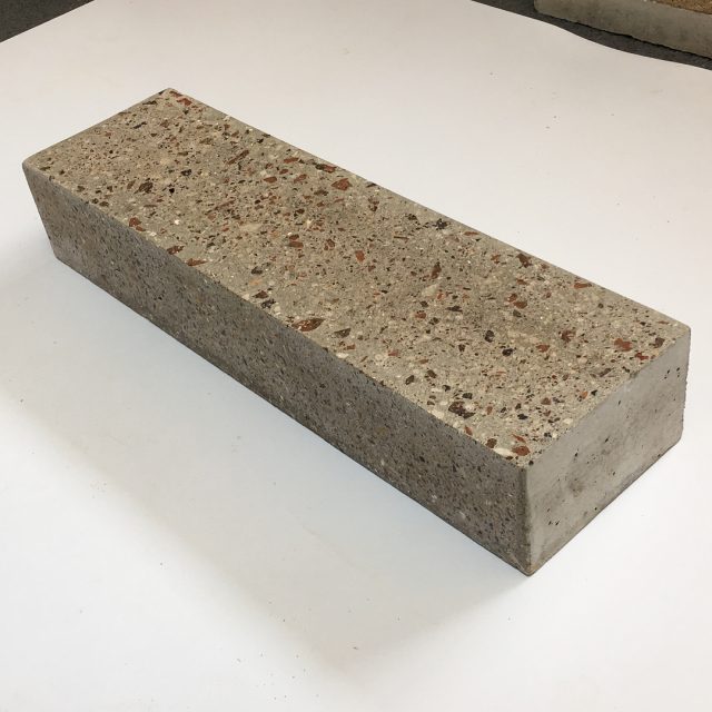 Samples for 2 new projects: making bricks and tiles from crushed bricks and tiles. Both sites involve the demolition of failing existing structures. #wip #sample #architecture #architecturesamples #brick #tiles #waste #material #building #lwsjournal